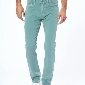 PAIGE Men’s Vintage Rainwater Federal Slim Straight Stretch Denim